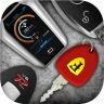 Keys simulator and cars sounds