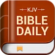 Bible Daily, KJV Bible + Audio icon