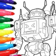 Mecha Color: Coloring Games icon