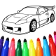 العاب تلوين سيارات للأطفال icon