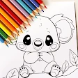 Disegni di animali da colorare icon