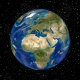 خريطة القمر الصناعي - الأرض 3D icon