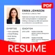 Resume Maker PDF - CV Maker icon