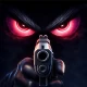 טפט חי של אקדח טיפשי icon