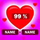 Calculadora de amor por nombre icon