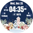 Christmas Digital Watch Face icon
