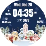 Christmas Digital Watch Face