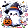 Süße Halloween-Farbe