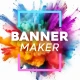 Banner Maker: تصميم لافتة icon
