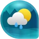 Météo & Horloge Widget icon