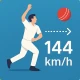 Bowling speed Meter - शुद्ध icon