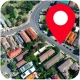 GPS أرض خريطة يعيش ملاحة icon