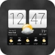 Sense V2 Flip Clock & Weather icon
