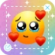 이모티콘 메이커: DIY 이모티콘 병합 icon