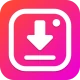インスタ 動画保存アプリ:動画、画像、ストーリ icon
