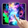 Flüssige Magie: 4D Hintergrund