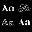 Font Keyboard: Text Fonts+ icon
