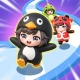 Gugu Gaga Penguin: Merge & Run icon