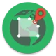 면적 측정, 토지 측정, 길이 측정, 좌표: GLand icon