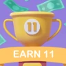 Earn 11 : Earn money by games