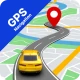 Navegación GPS y mapa de ruta icon