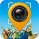 GPS Map Camera, Photo Stamp icon