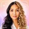 AI Haar-Anprobe & -Farbe