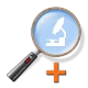 المكبر والمجهر + icon