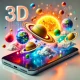Papéis de Parede Animados 3D icon
