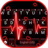 Neon Red Heartbeat Themen