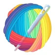 Ponto cruz: Cross Stitch icon