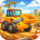 Bulldozer- und LKW-Spiele icon