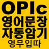영무입따1 오픽 시험 자동암기 미드 영어공부 스피킹