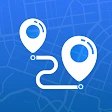 número de localizador GPS icon