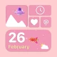 Themes: خلفيات,أيقونات التطبيق icon