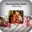 Marriage video maker with song icon