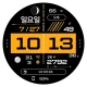 NW109한글: Digital watch face icon
