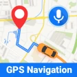 GPS navegação mapa instruções icon