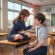 High School Anime Girl Sim 3D icon