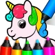 ألعاب الرسم: ارسم ولون icon