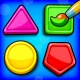 Colors & Shapes: Coloring game icon
