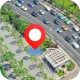 GPS Satellite mappa terrestre icon