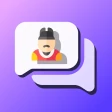 語り部チャット　偉人たちと会話できるAIアプリ＆歴史問題集 icon