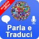 Talen spreken en vertalen icon
