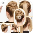 Girls Hairstyles step by step icon
