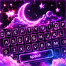 Neon Love Theme: Font Keyboard