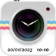 GPS วันที่และเวลา ประทับ กล้อง icon