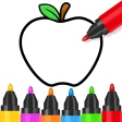 Libro da colorare per bambini icon