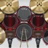 Metal Real Drum Set