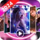 Photo video maker with music icon